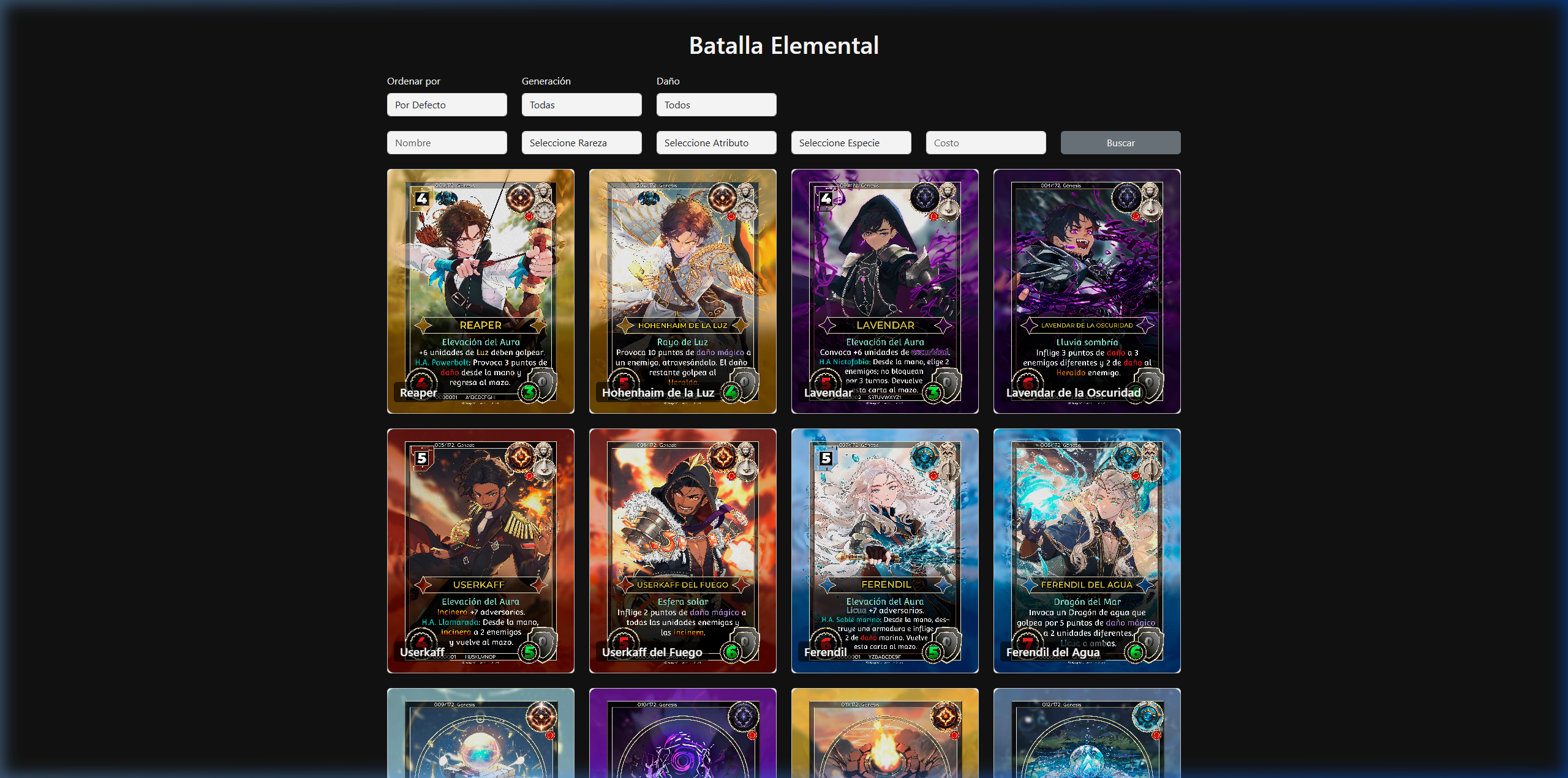 Batalla Elemental